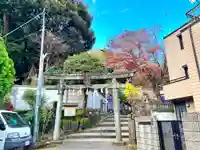 吹上稲荷神社の鳥居