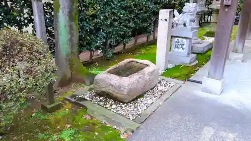 大直禰子神社の手水舎