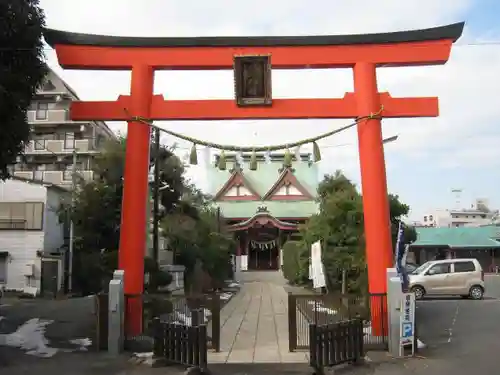 八幡八雲神社の鳥居