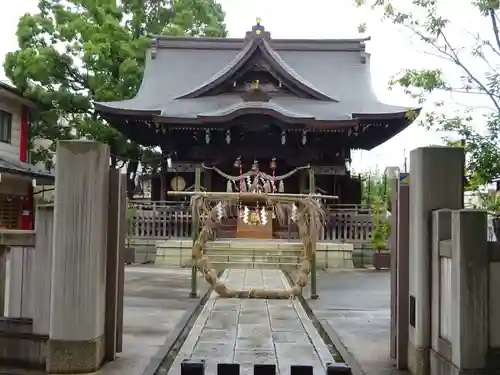 溝口神社の本殿・本堂