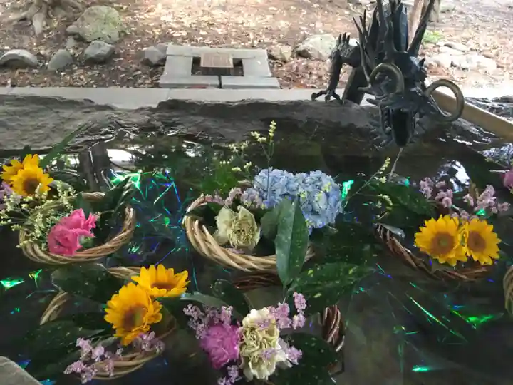 琴似神社の手水舎