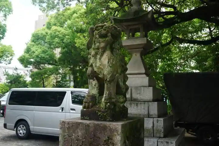 加納天満宮の狛犬