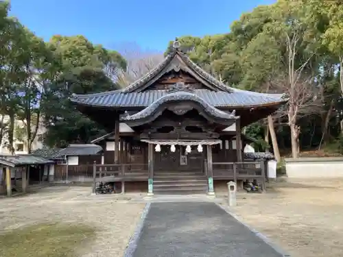 船越和気比売神社の本殿