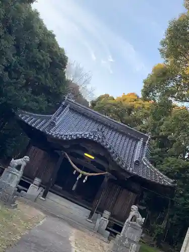 玉祖神社の本殿