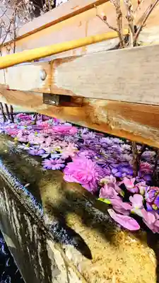 検見川神社の手水舎