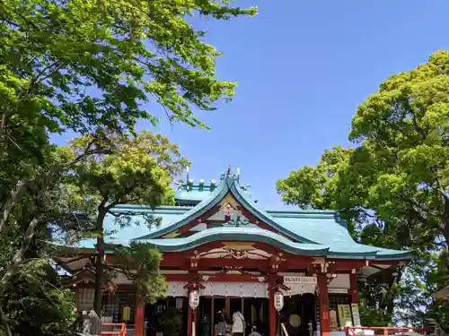 多摩川浅間神社の本殿・本堂