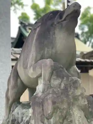 護王神社の狛犬