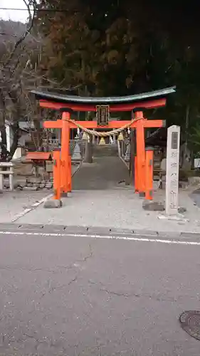 柯柄八幡神社の鳥居