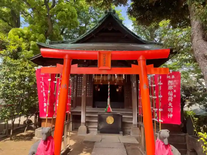 品川神社の本殿・本堂