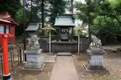 水海道天満宮の狛犬