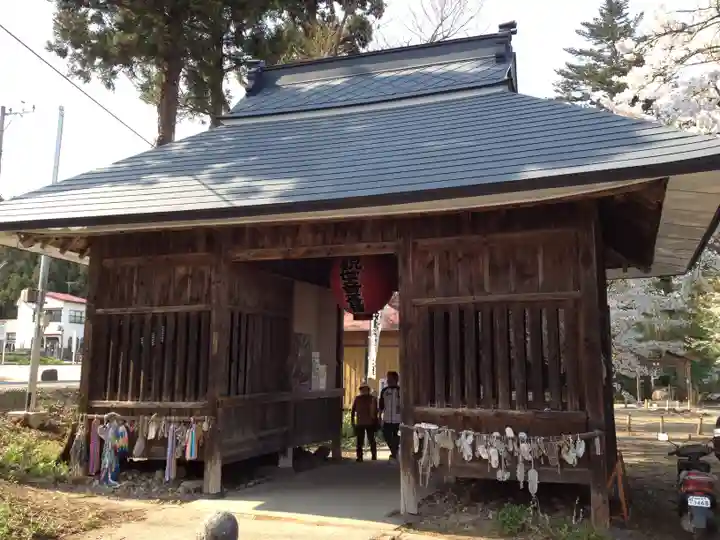 弘安寺の山門・神門