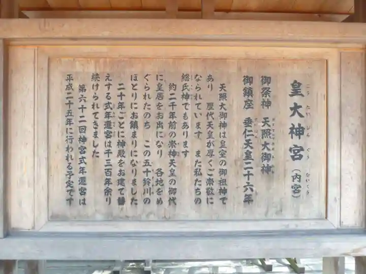 伊勢神宮内宮(皇大神宮)の歴史