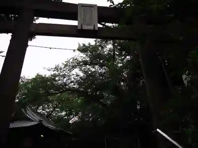 黒鶴稲荷神社の鳥居