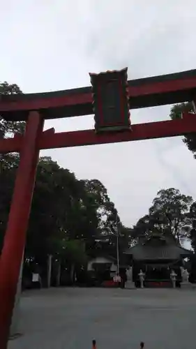 嘯吹八幡神社の鳥居