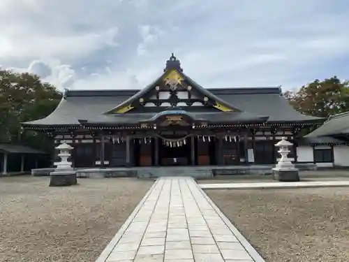 秋田県護國神社の本殿・本堂