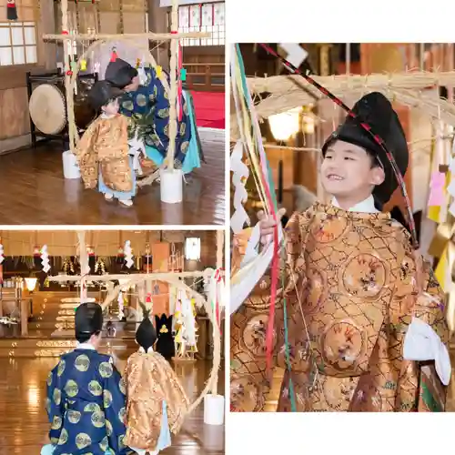 釧路一之宮 厳島神社の七五三参