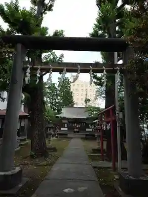 五ノ神社の山門・神門