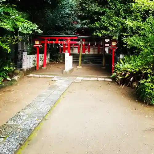 御田八幡神社の鳥居