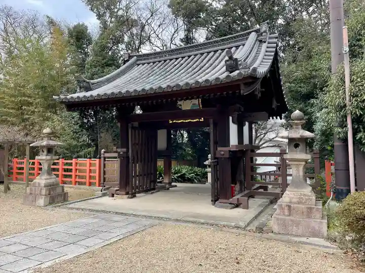 大海神社(住吉大社摂社)の山門・神門