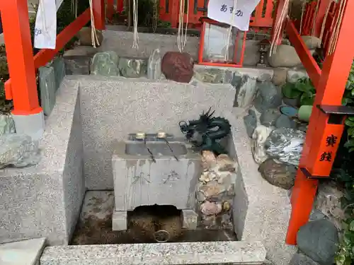 荒熊神社の手水舎