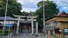 仙波氷川神社の鳥居