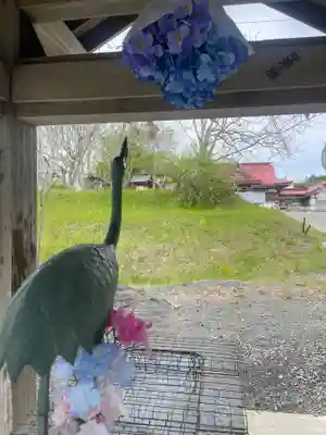 釧路一之宮 厳島神社の手水舎