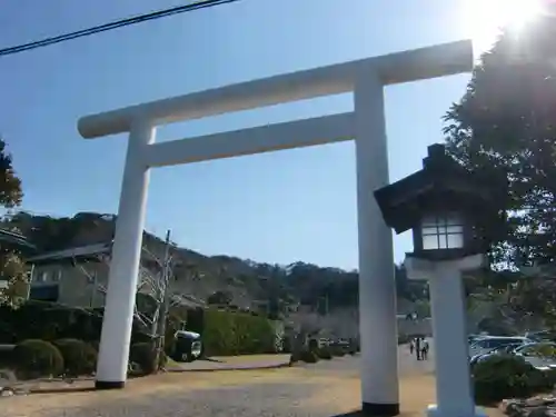 安房神社の鳥居