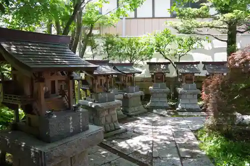 来迎院道明寺の末社・摂社