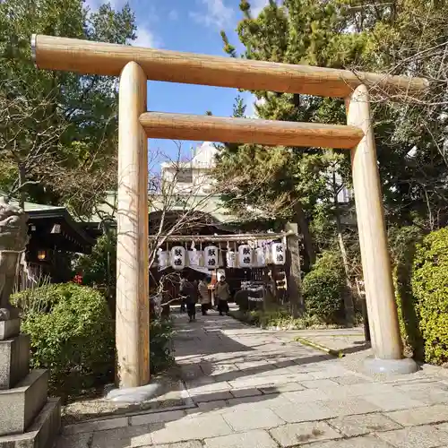 堀越神社の鳥居