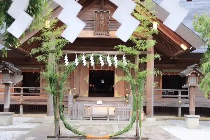 開成山大神宮の本殿・本堂