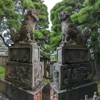 成田山新勝寺の狛犬