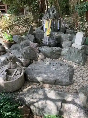 櫻木神社の庭園
