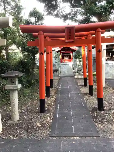 神明大明神社の鳥居