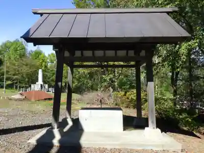 温根別神社の手水舎