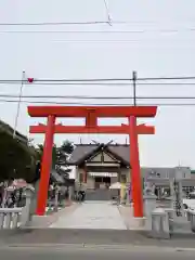 新川皇大神社の鳥居