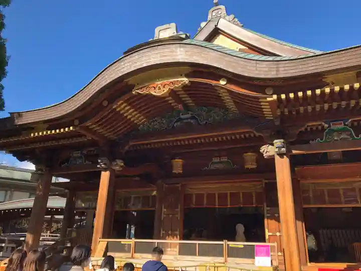 湯島天満宮の本殿・本堂