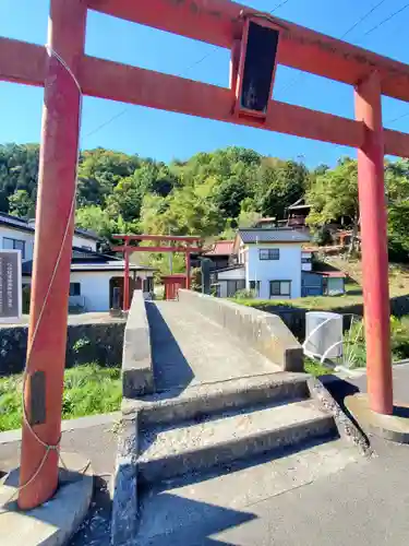 竹山随護稲荷神社の鳥居