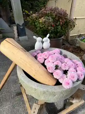 東海市熊野神社の手水舎