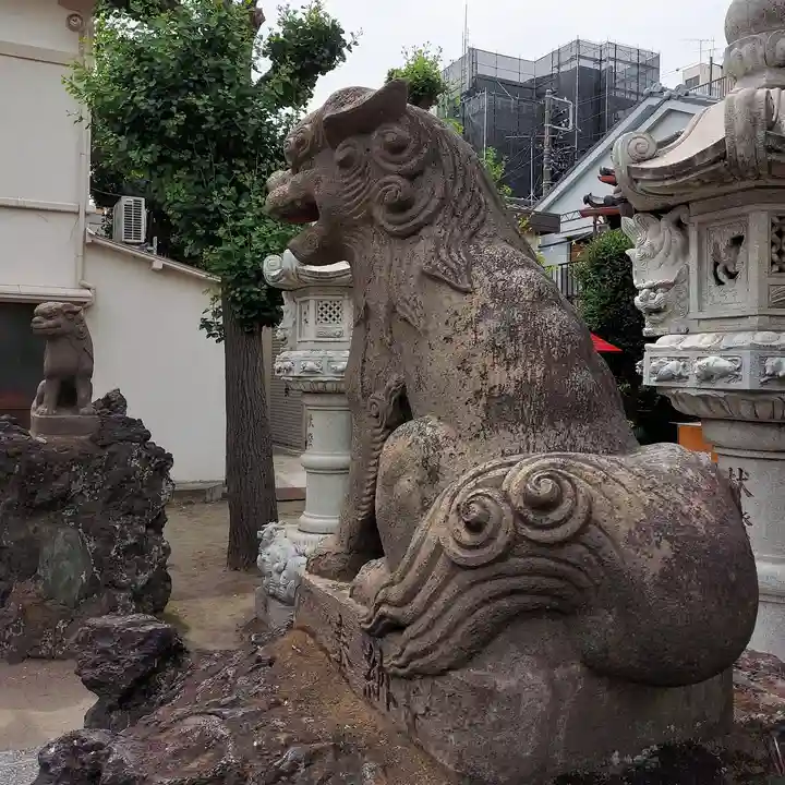 押上天祖神社の狛犬