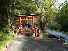 貴船神社奥宮の鳥居