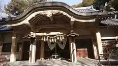 漆部神社の本殿