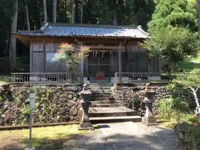倭文神社の本殿・本堂