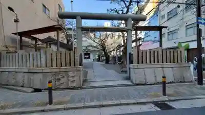 御津八幡宮の鳥居