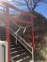 湯之元温泉神社の鳥居