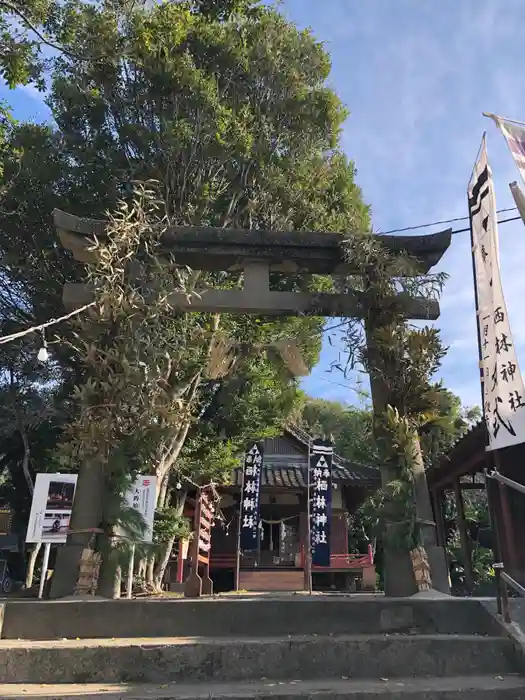 栖林神社の鳥居