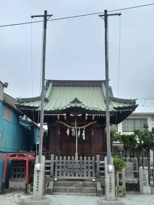 道念稲荷神社の本殿