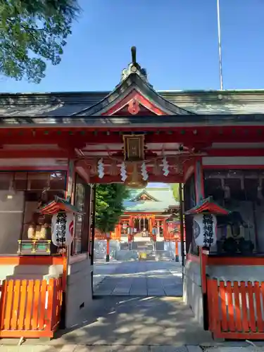 馬橋稲荷神社の山門・神門