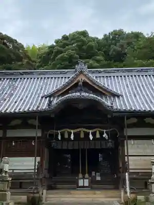 松帆神社の本殿・本堂