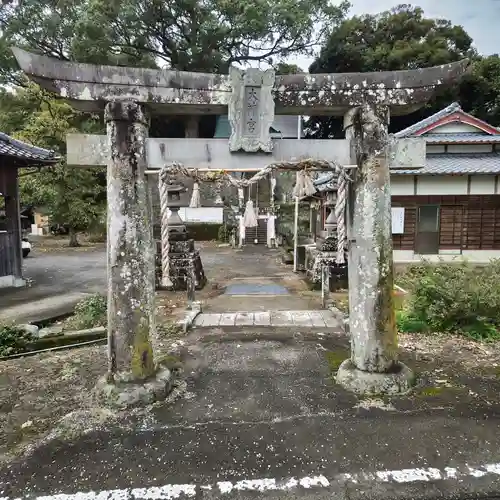 大江神大神宮の鳥居