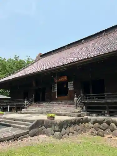 出羽国分寺薬師堂の本殿・本堂